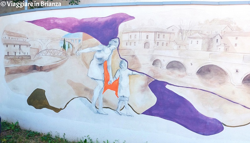 Carate, i murales di Akila Porage