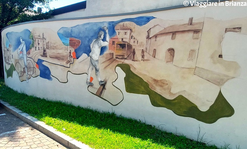 Cosa fare a Carate Brianza, il murales di Akila Porage