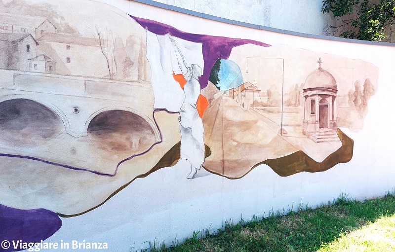 Cosa vedere a Carate Brianza, i murales di Akila Porage