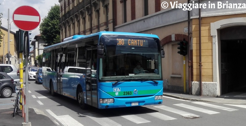 Come arrivare a Cantù in autobus