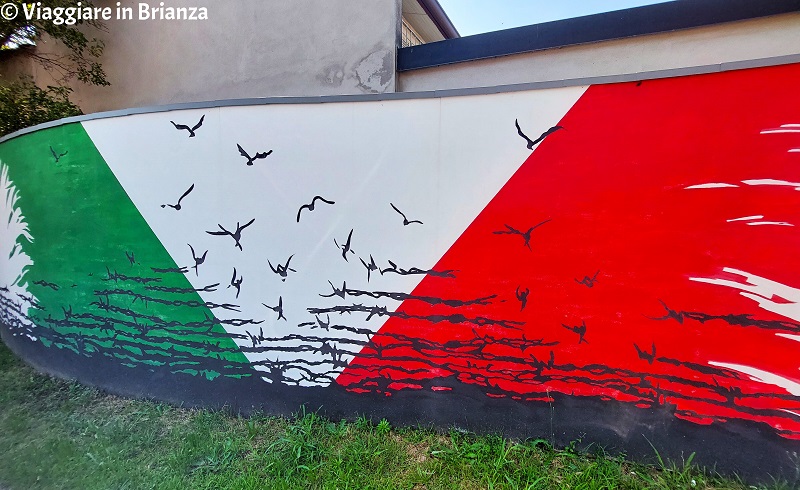 Cosa fare a Carate Brianza, il murale di piazza Martiri delle Foibe