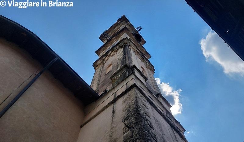 Il campanile del Santuario del Santo Crocifisso a Meda