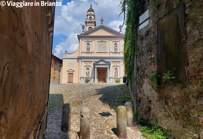 Centro storico di Meda, il Santuario del Santo Crocifisso