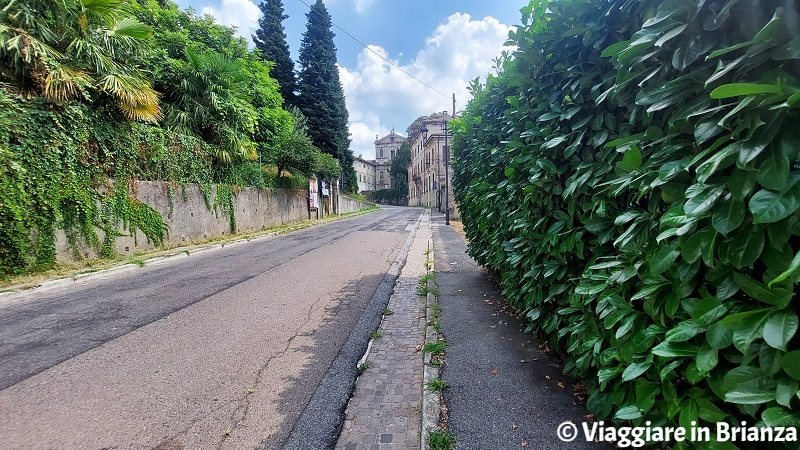 Centro storico di Meda, via San Martino