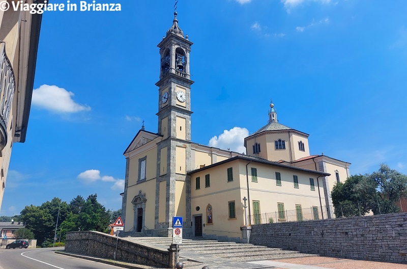 La chiesa di Renate in via Vittorio Emanuele