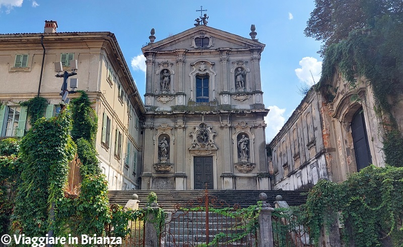 La Chiesa di San Vittore nel centro storico di Meda