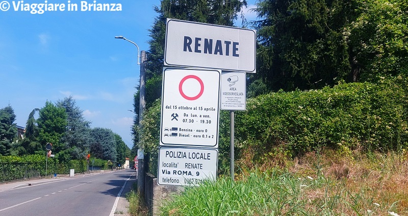 Come arrivare a Renate in auto