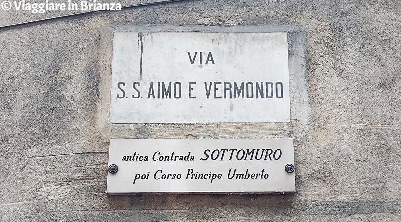 La Contrada Sottomuro nel centro storico di Meda