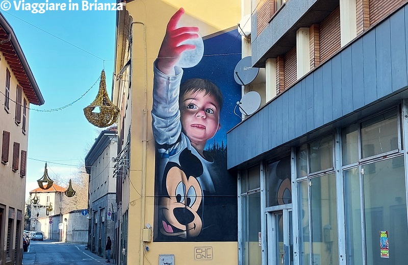 Il murales di Cheone a Meda