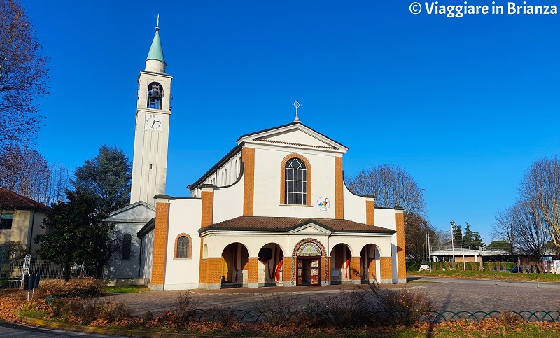 La chiesa del Villaggio Snia di Cesano Maderno