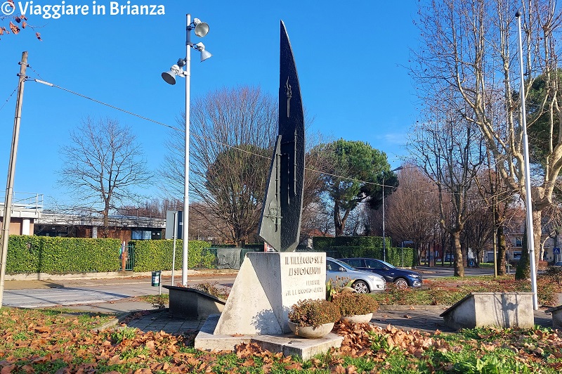 Il Monumento ai Caduti del Villaggio Snia di Cesano